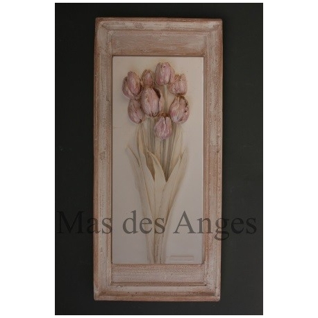 Grand cadre charme - Tulipe