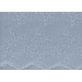 Nappe Camille - bleu 180 x 180