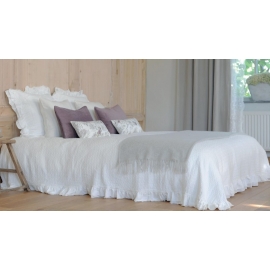 Housse de coussin Hetty - blanche