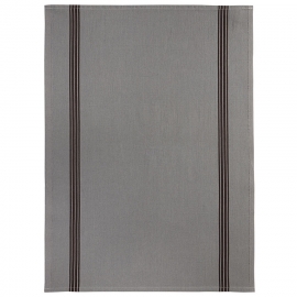 Torchon " Piano" - 52 x 75 cm - gris lin