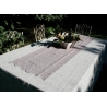 Chemin de table Camille  55 x 180 - Violine