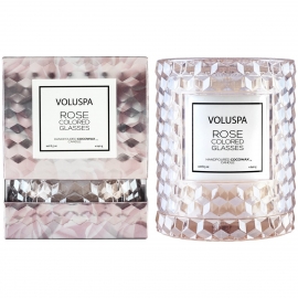 "Voluspa" - Colored Glasses - "Rose"