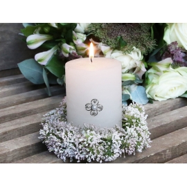 Pique de bougie avec perle