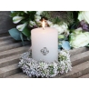 Pique bijoux de bougie motif " Fleur avec Perle"