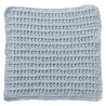 "Gaby" lavette 25 x 25 cm  en coton "celestia blue"