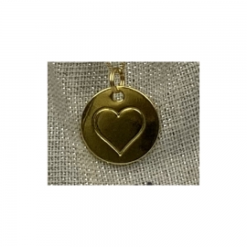 Médaille dorée Coeur - Le Bijou  de Mimi