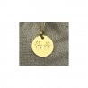 Médaille dorée "Mains" - Le Bijou de Mimi"