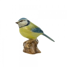 "Mésange bleue" -  figurine en céramique "Quail"