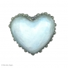 Coeur en plâtre - Valentine Perle