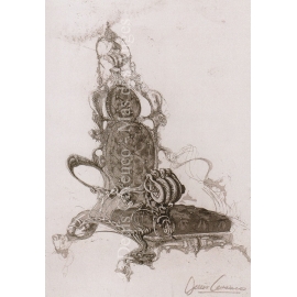 Carte Postale "Fauteuil" -
