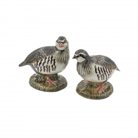 "Perdrix rouges" - Figurine "Quail"