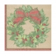 Holly Wreath Gold
