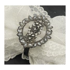 Rond de serviette - Chic Antique -  "Perles"