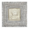 Cadre en plâtre - Henry - gris, perle, blanc - motif  Gabriel