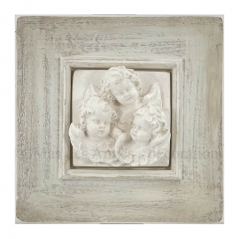 Cadre City - beige et gris clair - 3 Anges