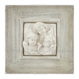 Cadre City - beige et gris clair - 3 Anges