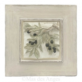 Cadre Vision gris/beige - Olivier