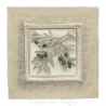 Cadre en plâtre - Spring - beige et brun - Olives