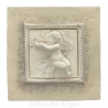 Cadre en plâtre - Spring - beige et brun - Ange drapé