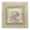 Cadre en plâtre - Horace - beige/brun  - Tête Ange