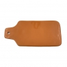 "Planche individuelle à fromage"  - Orange - Céramique "Quail"