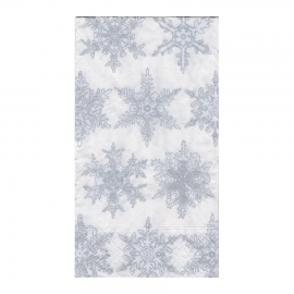Serviettes en papier - guest - "White falling snow"