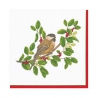 Serviettes en papier - lunch- "Winter Songbirds"