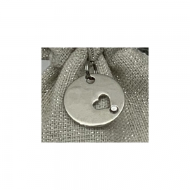 Médaille argentée "Love" - Le Bijou de Mimi