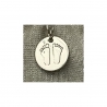 Médaille argentée  "Pieds" - Le Bijou de Mimi