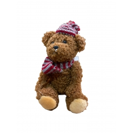 Ours pour sapin de Noël - 7,5X9X31 CM