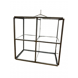 Etagère en verre à compartiments "Aria" 15*7*15CM