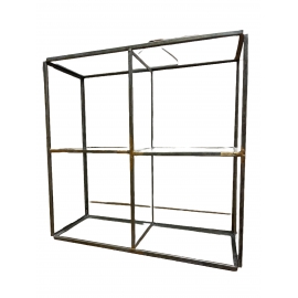 Etagère en verre à compartiments "Aria" 20 x 8 x21 cm