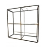 Etagère en verre à compartiments "Auria" 20 x 8 x21 cm