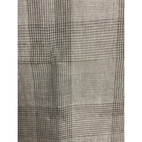Chemin de table gris et argent "Alinia" 150 x 45 cm