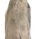 Chemin de table "Almédia" 160 x 50 cm en voile blanc et argenté