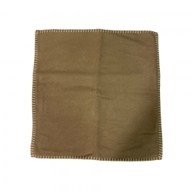 Housse de coussin en coton 40 x 40 cm couleur "chinchilla"