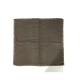 Housse de coussin en coton 50 x 50 cm couleur "chocolat"