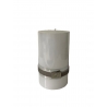 Bougie blanche 12,5 x 7 cm "Lene Bjerre"