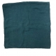 Housse de coussin en lin 50 x 50 cm - "Empreinte" - Bleu légion