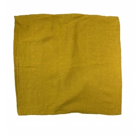 Housse de coussin en lin 50 x 50 cm - "Empreinte" - Pickles
