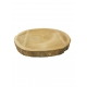 Rondelle en bois brut 35 x 4 cm