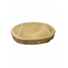 Rondelle en bois brut 35 x 4 cm