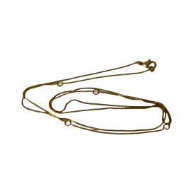 Chaine dorée pour médaille " Le bijou de mimi" 60 cm