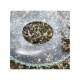 Bobèche pour bougeoir de 2,5 cm de diamètre  en verre
