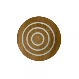 Dessous de plat en bambou et silicone