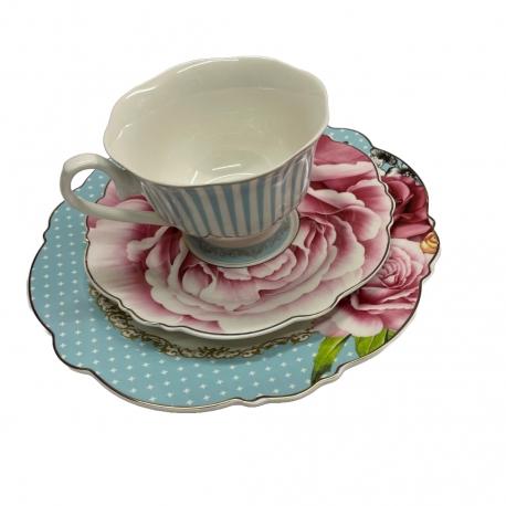 Service à café - Les Roses  -