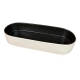 Plat oval 25 cm - Notos - noir