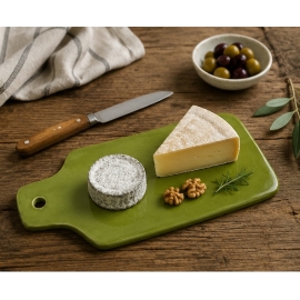Planche à fromage vert