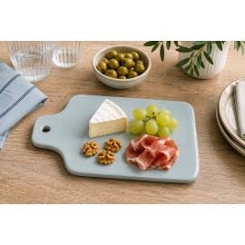 Planche à fromage bleu pale