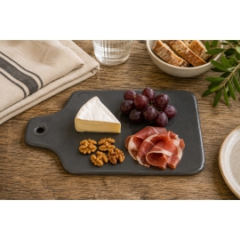 Planche individuelle à fromage – Charcoal – Céramique émaillée